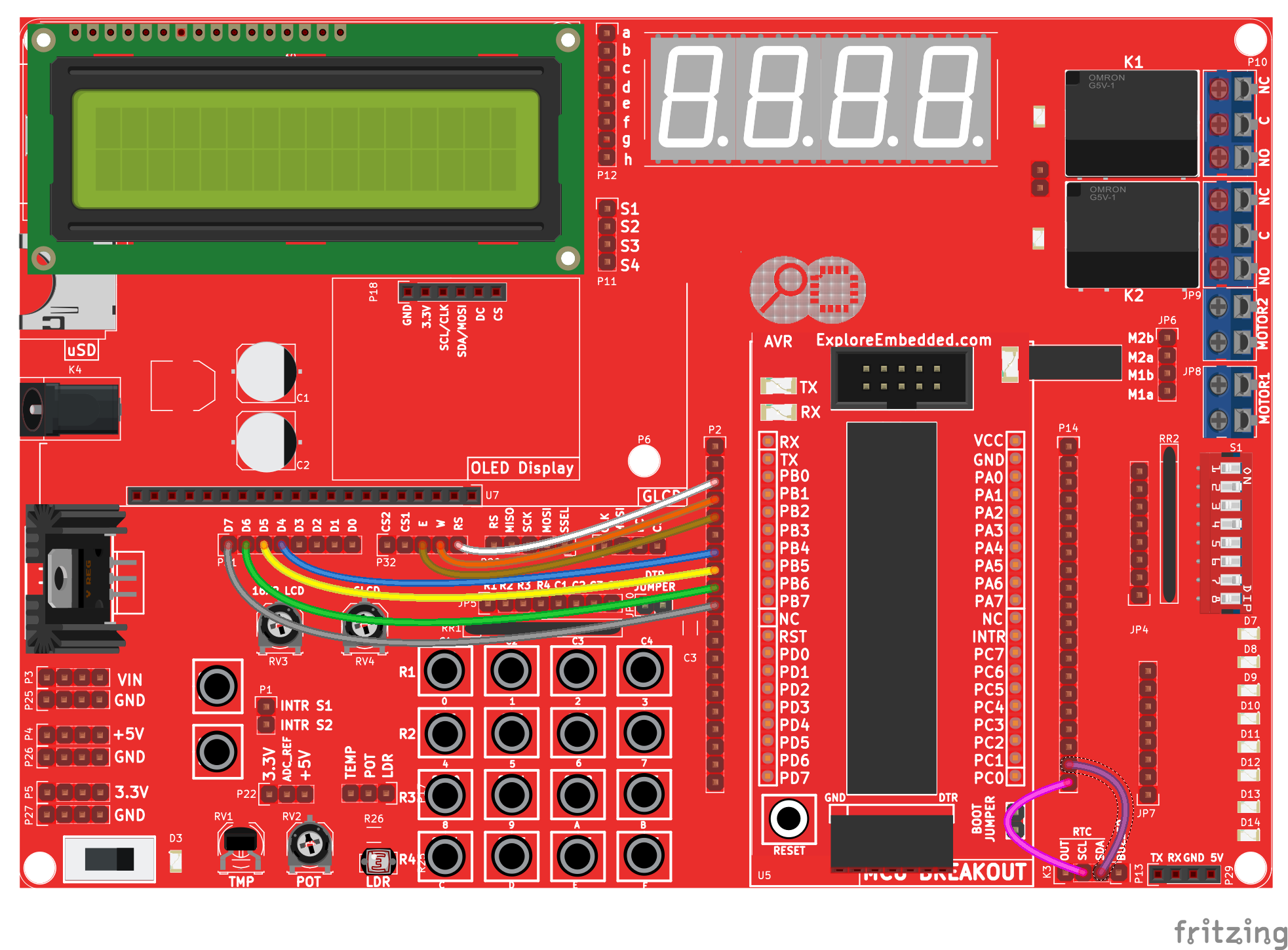 Real Time Clock(DS1307) with AVR LCD bb.png
