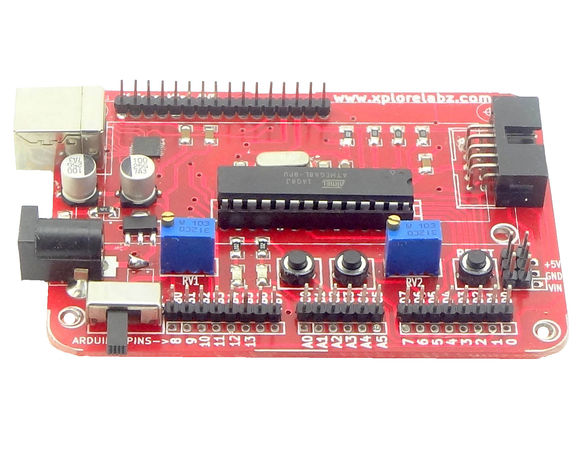 Fig 1: Mini AVR  With USB