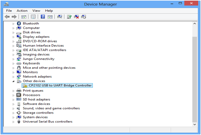 driver cp210x usb to uart bridge controller windows 7