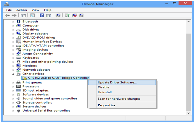 cp210x usb to uart driver