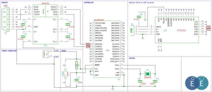 Schematic AVR Serial Port Programming.JPG