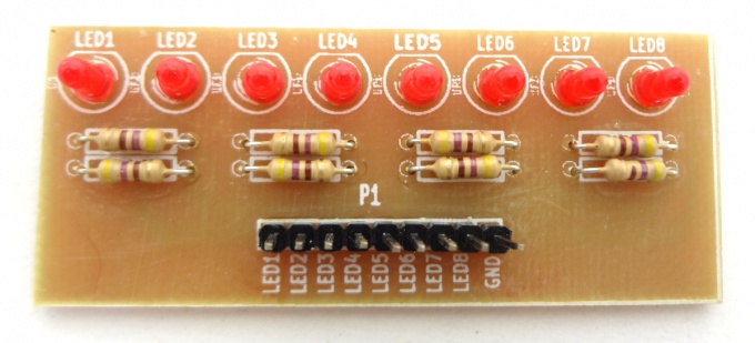 Fig 1:LED Breakout 8