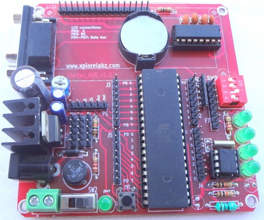Fig 1: Starter AVR