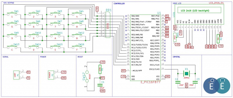 File:Schematic PIC Interfacing Hex Keypad.JPG