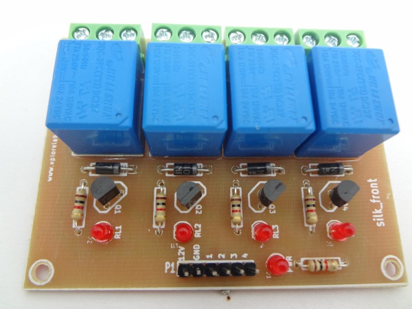 Fig 1:4Channel Relay